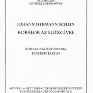 J. H. Schein:  Korálok az egész évre