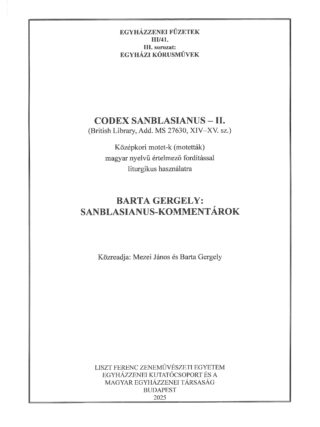 Codex Sanblasianus II.
